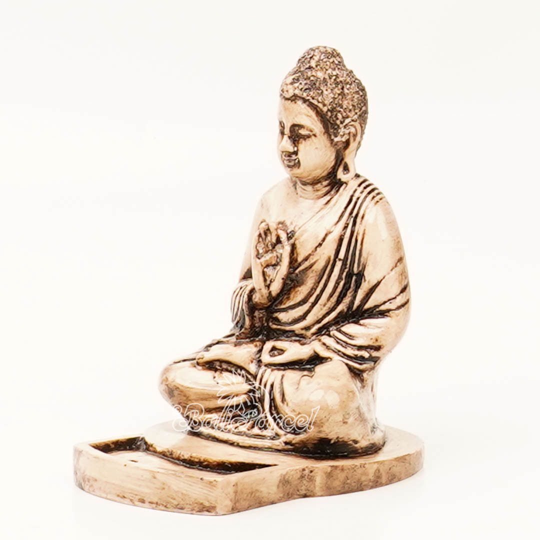 The Buddha Statue, For Incense Holder, Handmade From Resin