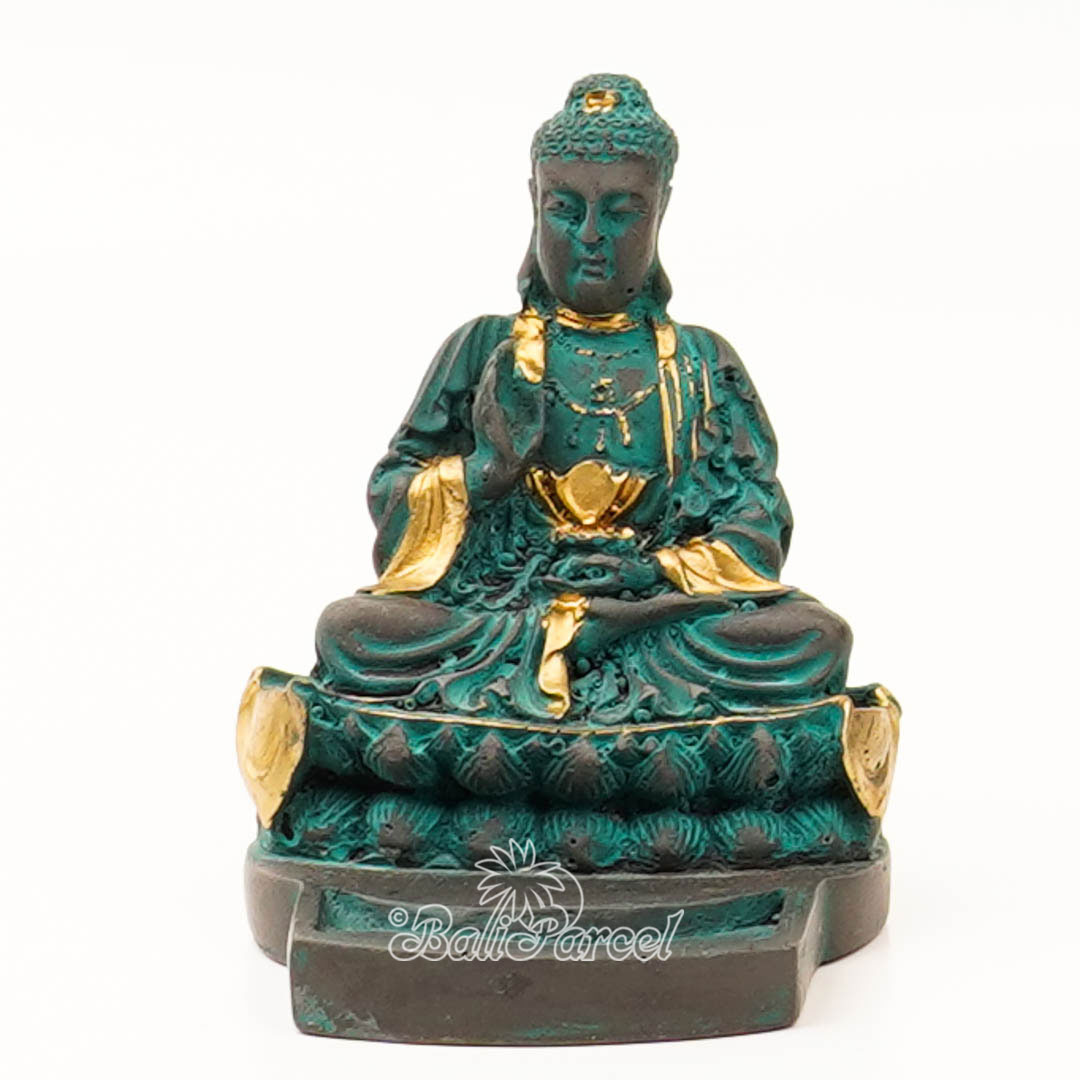 The Buddha Statue, For Incense Holder, Handmade From Resin