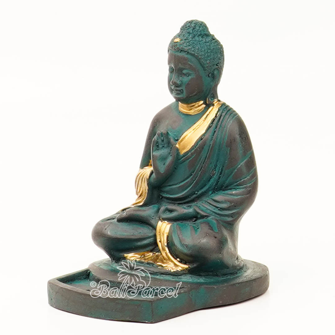 The Buddha Statue, For Incense Holder, Handmade From Resin