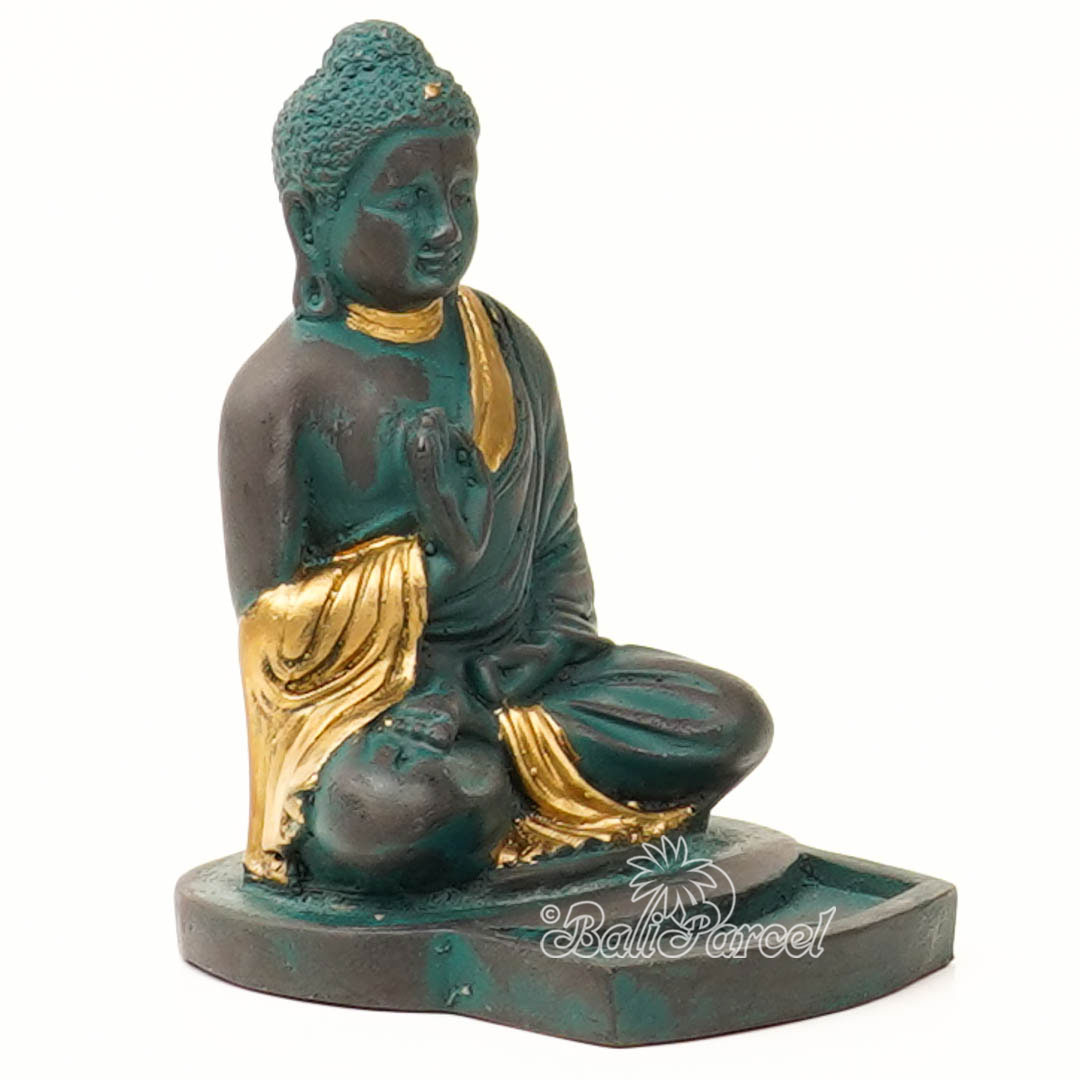 The Buddha Statue, For Incense Holder, Handmade From Resin