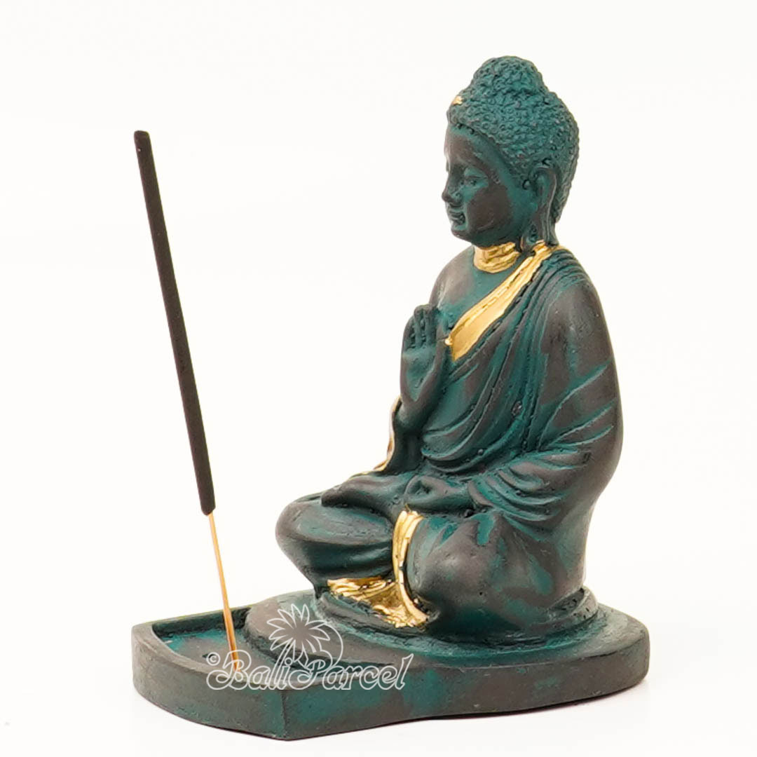 The Buddha Statue, For Incense Holder, Handmade From Resin