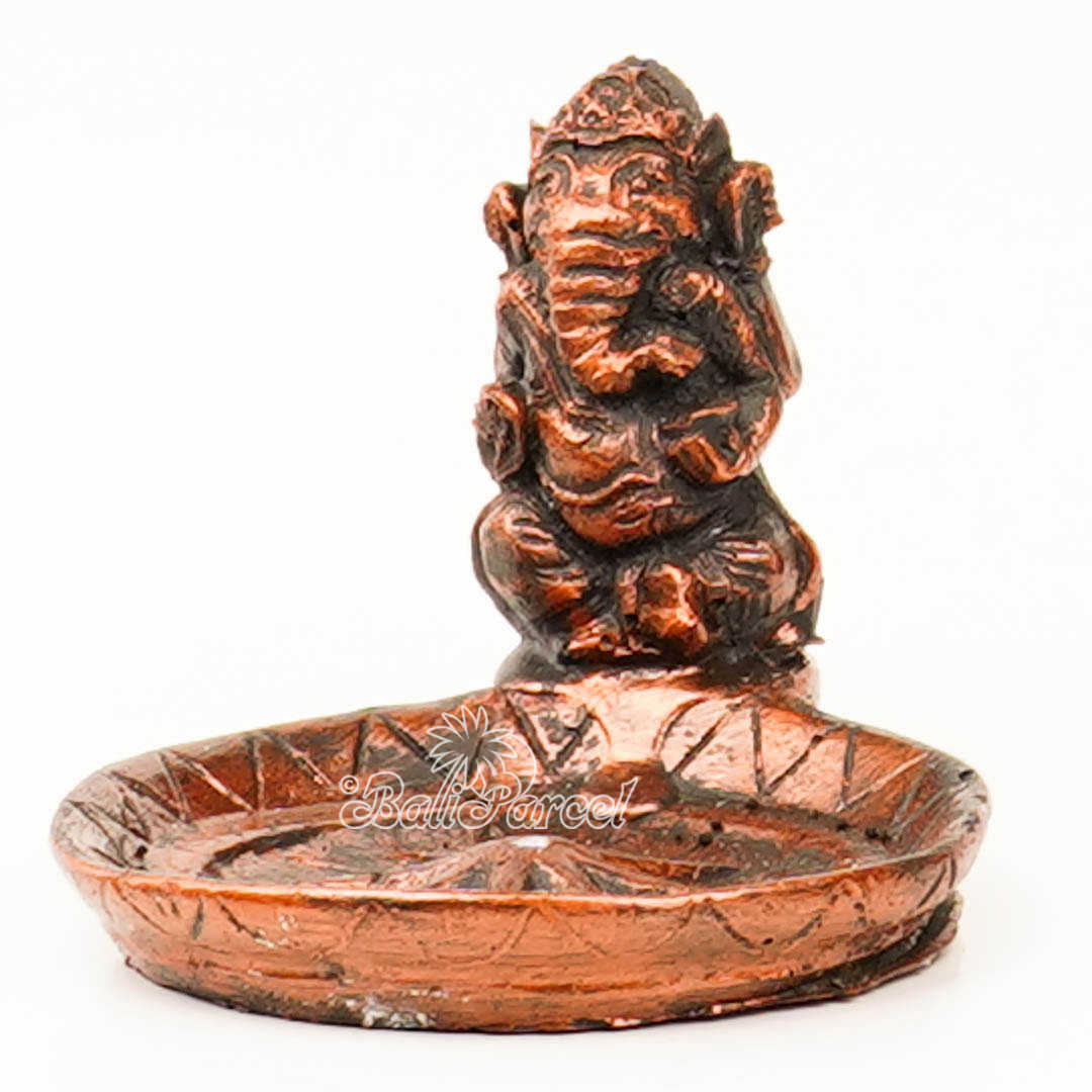 The Ganesh Statue, For Incense Holder, Handmade From Resin
