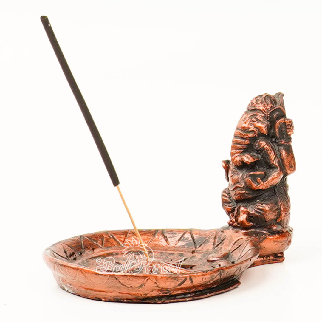 The Ganesh Statue, For Incense Holder, Handmade From Resin
