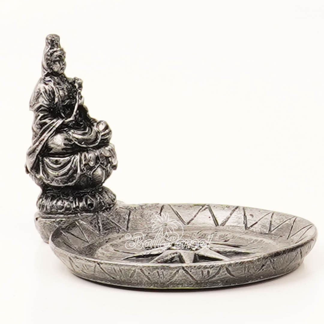 The Quan In Statue, For Incense Holder, Handmade From Resin