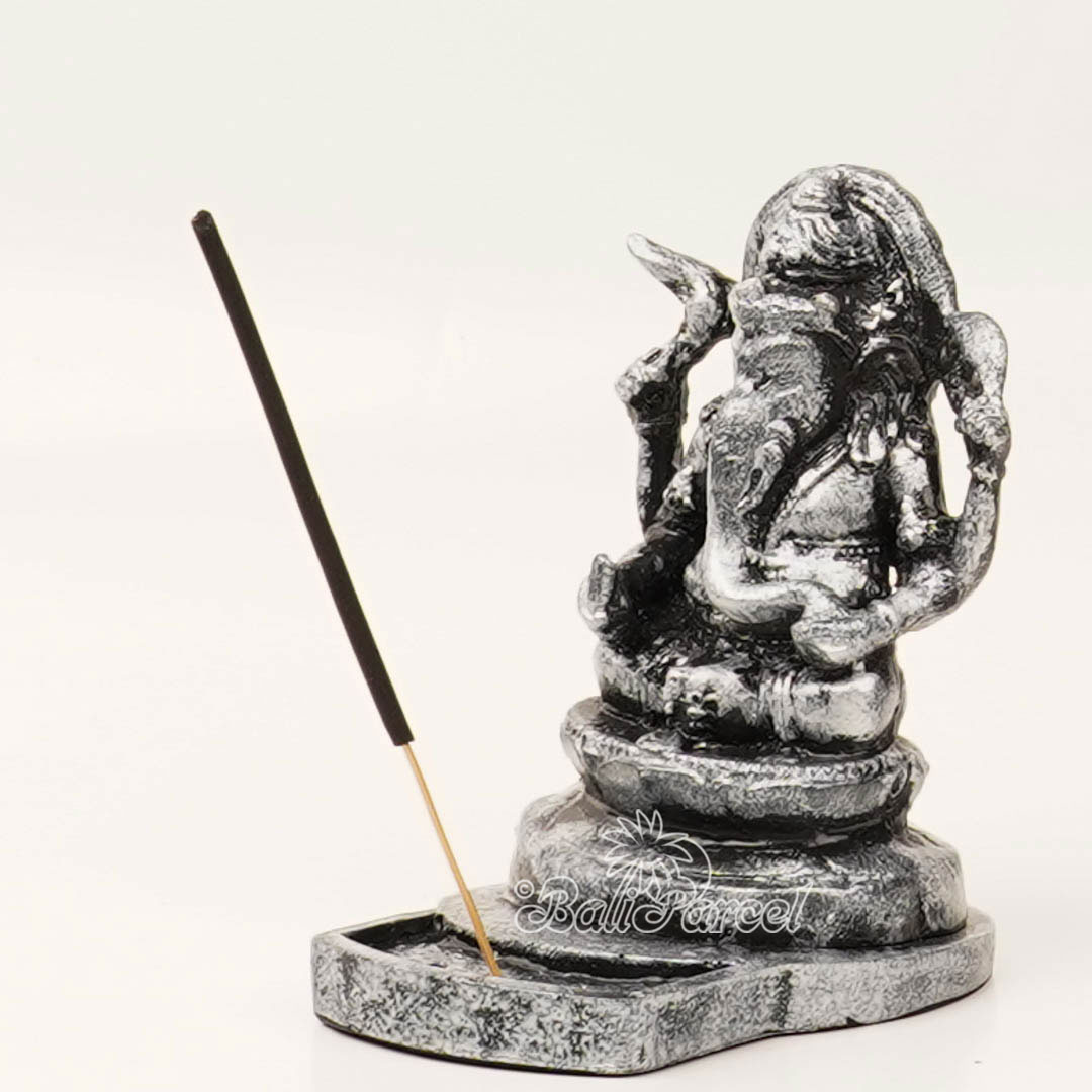 The Ganesh Statue, For Incense Holder, Handmade From Resin