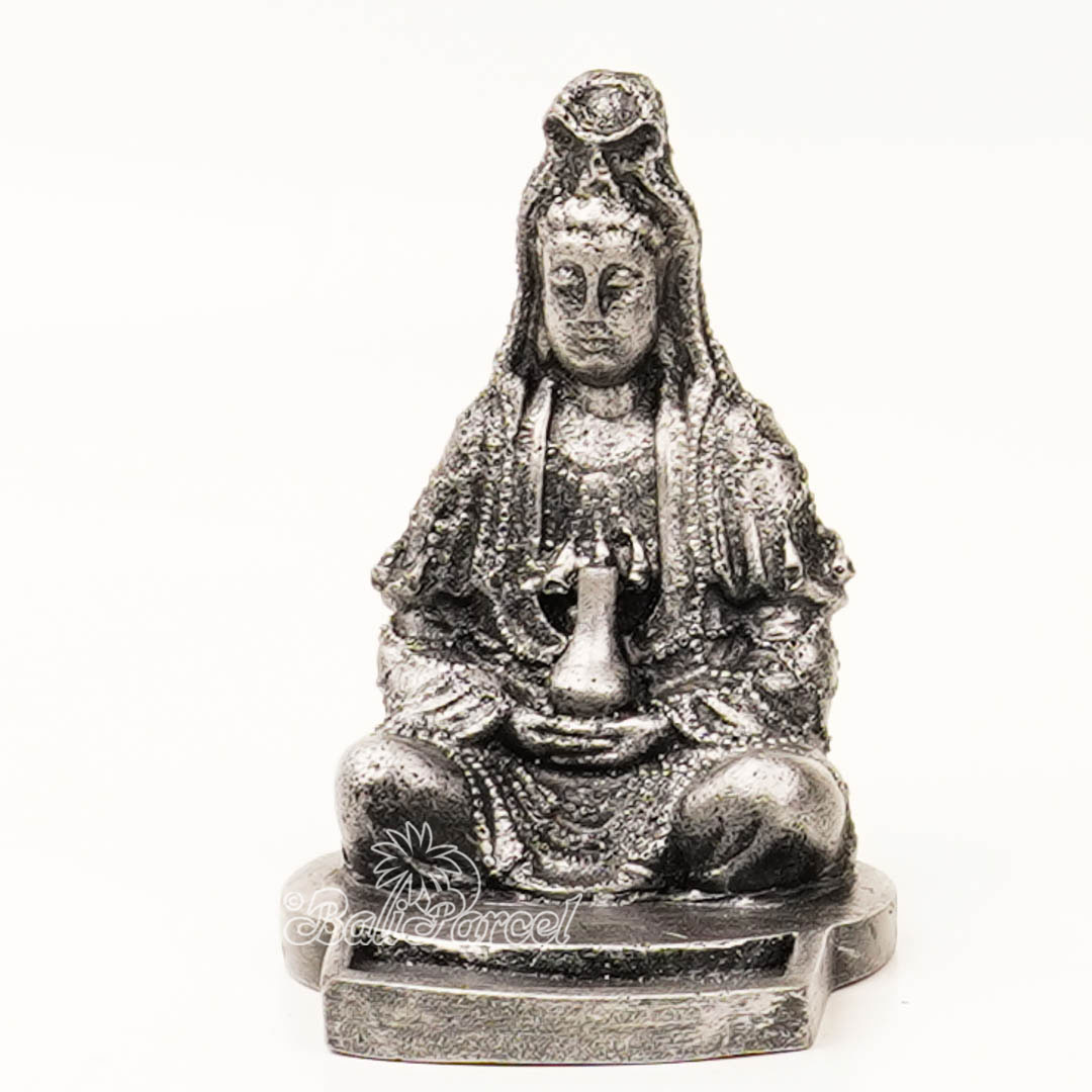 The Quan In Statue, For Incense Holder, Handmade From Resin