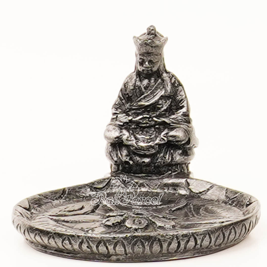 The Bhiksu Statue, For Incense Holder, Handmade From Resin