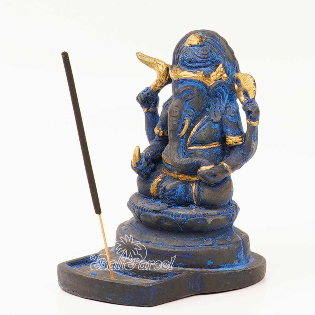 The Ganesh Statue, For Incense Holder, Handmade From Resin