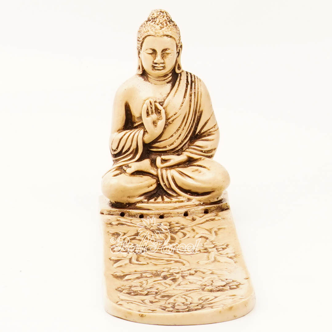 The Buddha Statue, For Incense Holder, Handmade From Resin
