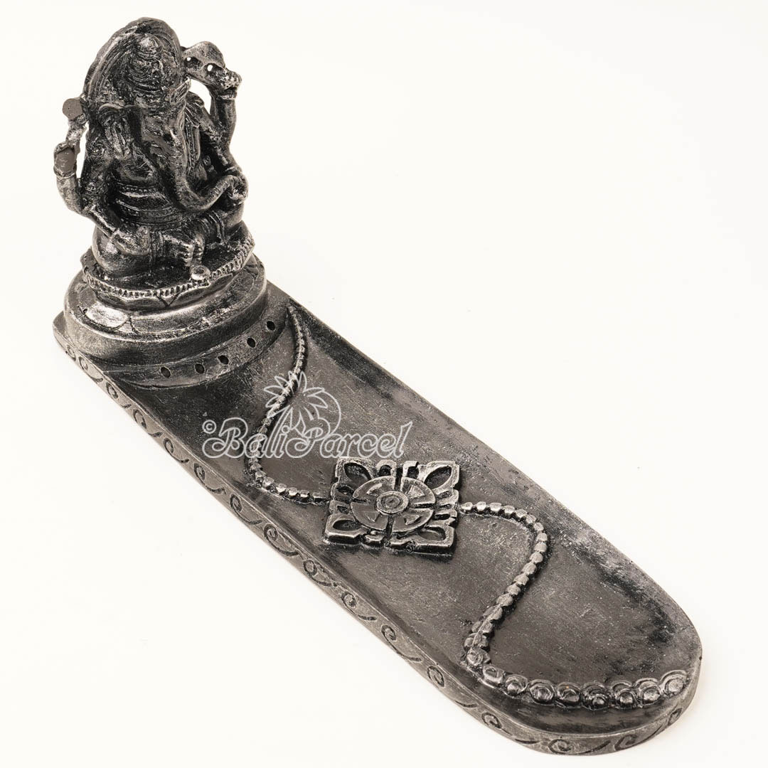 The Ganesh Statue, For Incense Holder, Handmade From Resin