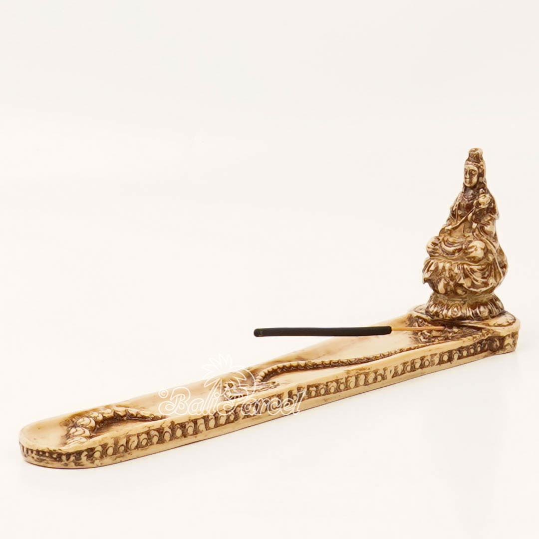 The Quan In Statue, For Incense Holder, Handmade From Resin