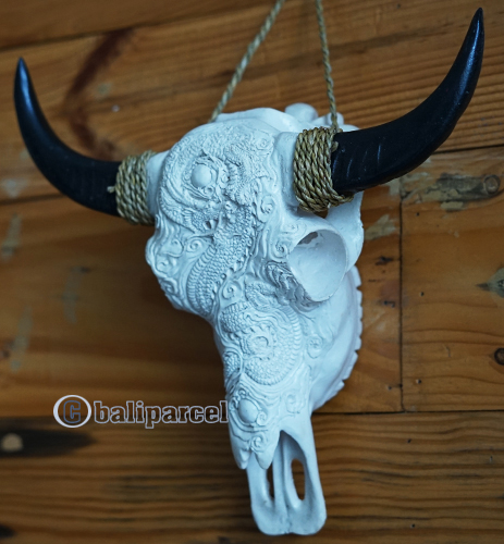Wooden Mask, Hand Carved From Resin