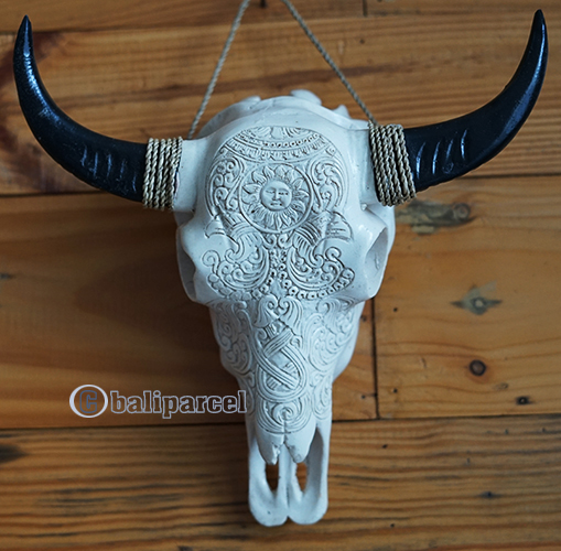 Wooden Mask, Hand Carved From Resin