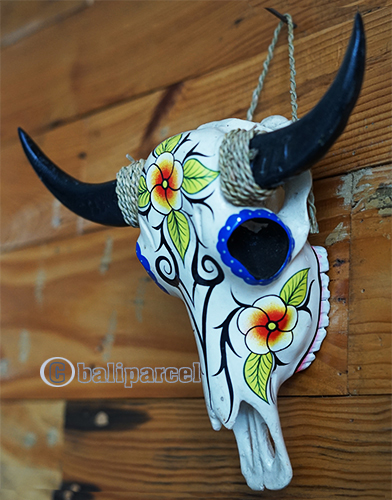 Wooden Mask, Hand Carved From Resin