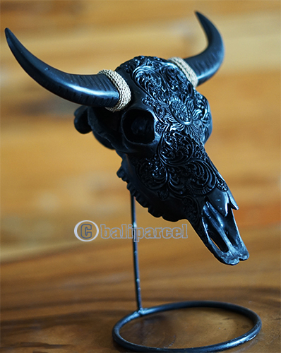 Wooden Mask, Hand Carved From Resin