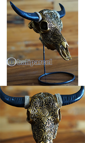 Wooden Mask, Hand Carved From Resin