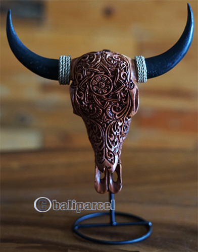 Wooden Mask, Hand Carved From Resin
