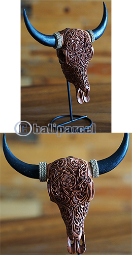 Wooden Mask, Hand Carved From Resin