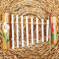 Rindik, Hand Made From Aluminium And Bamboo