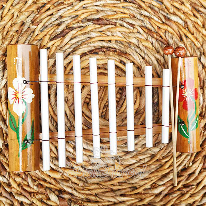 Rindik, Hand Made From Aluminium And Bamboo