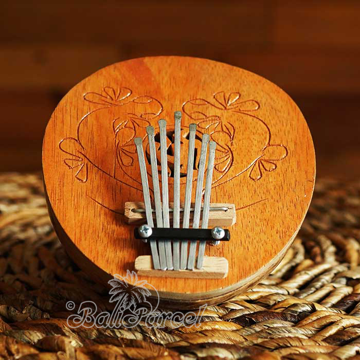 Karimba, Handcarved From Wood And Coconut