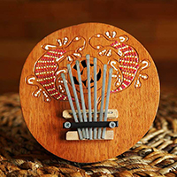 Karimba, Handcarved From Wood And Coconut