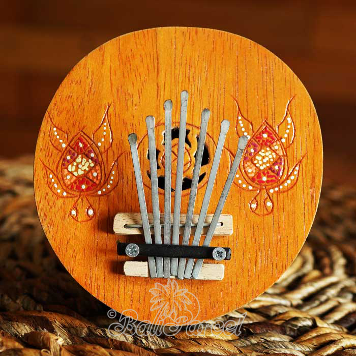 Karimba, Handcarved From Wood And Coconut