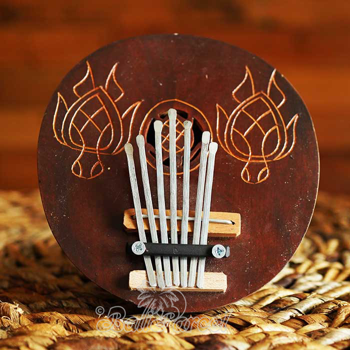 Karimba, Handcarved From Wood And Coconut
