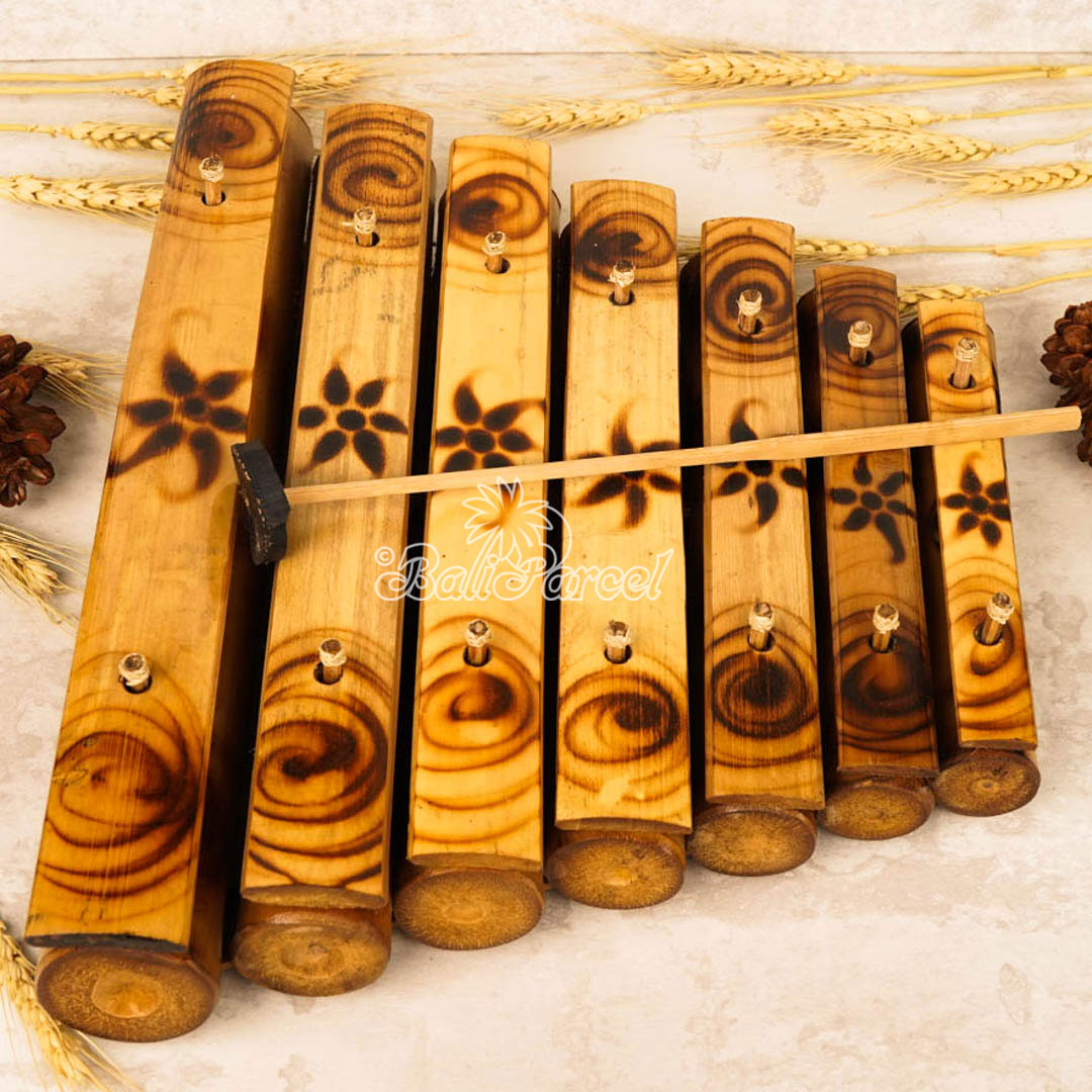 Little Gamelan 7 Tunes Hand Made From Bamboo
