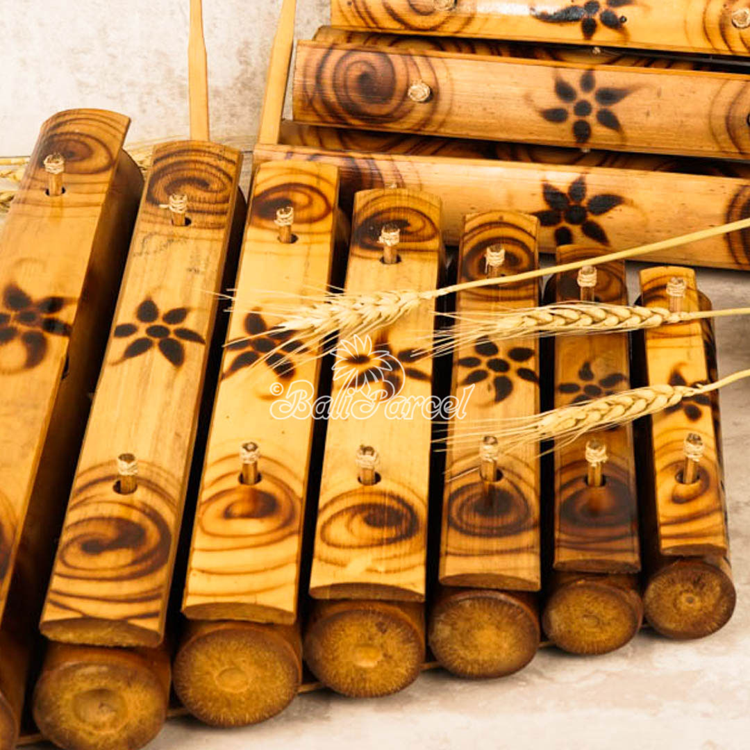 Little Gamelan 7 Tunes Hand Made From Bamboo