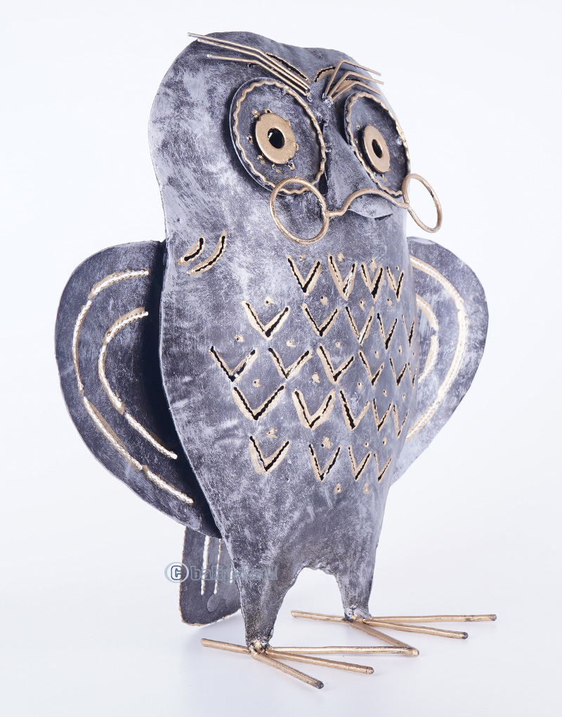 Owl, Made From Iron