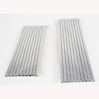 Wooden Straw, Handmade From Aluminium