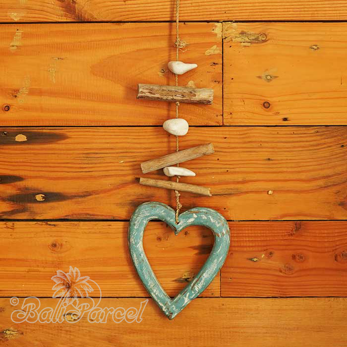 Wooden Wall Hanging, Handmade From Albesia Wood