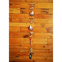 Wooden Wall Hanging, Handmade From Albesia Wood