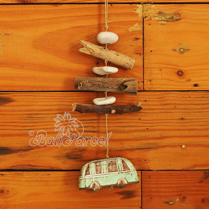 Wooden Wall Hanging, Handmade From Albesia Wood