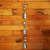 Wooden Wall Hanging, Handmade From Albesia Wood