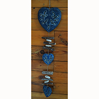 Wooden Wall Hanging, Handmade From Albesia Wood