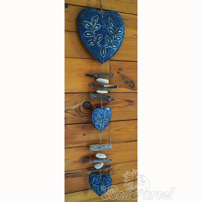 Wooden Wall Hanging, Handmade From Albesia Wood