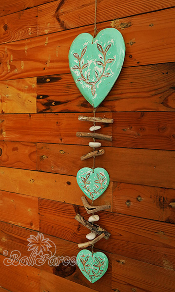 Wooden Wall Hanging, Handmade From Albesia Wood