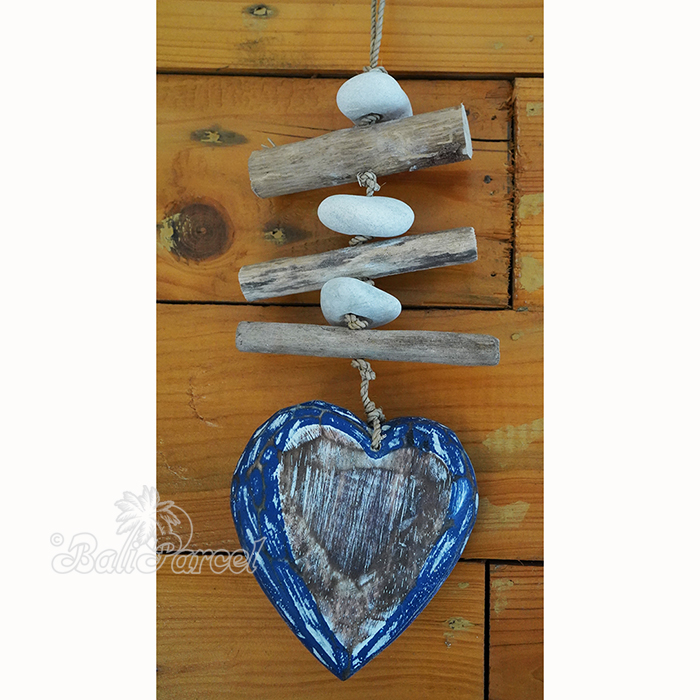 Wooden Wall Hanging, Handmade From Albesia Wood