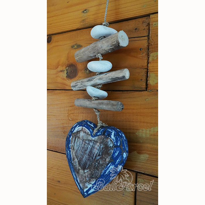 Wooden Wall Hanging, Handmade From Albesia Wood