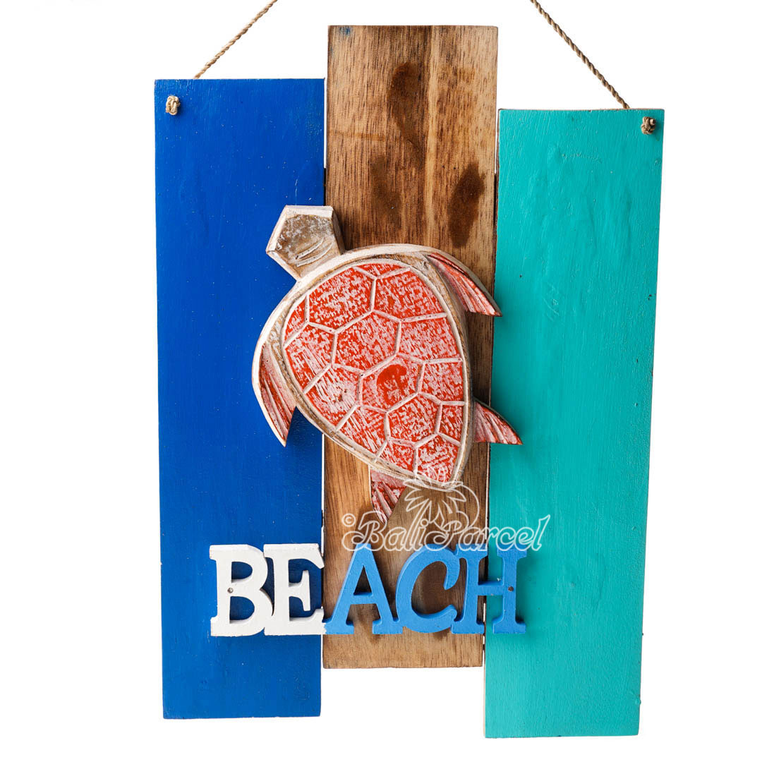 Wooden Wall Hanging, Handmade From Albesia Wood