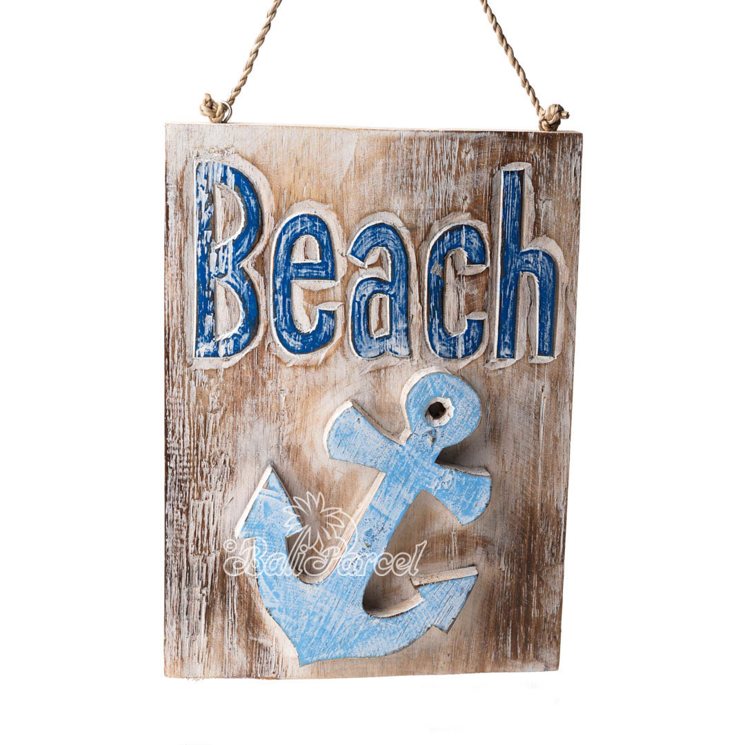 Wooden Wall Hanging, Handmade From Albesia Wood