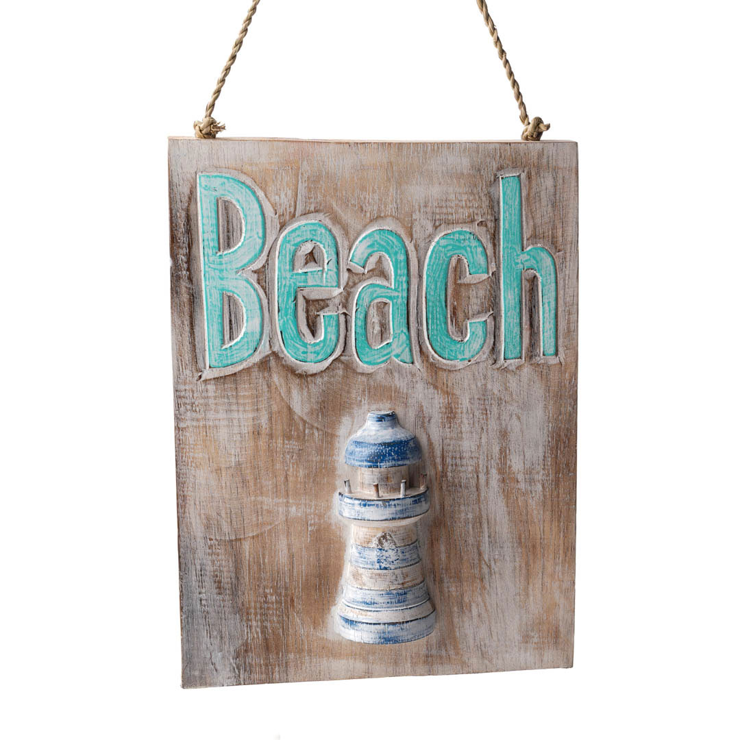 Wooden Wall Hanging, Handmade From Albesia Wood