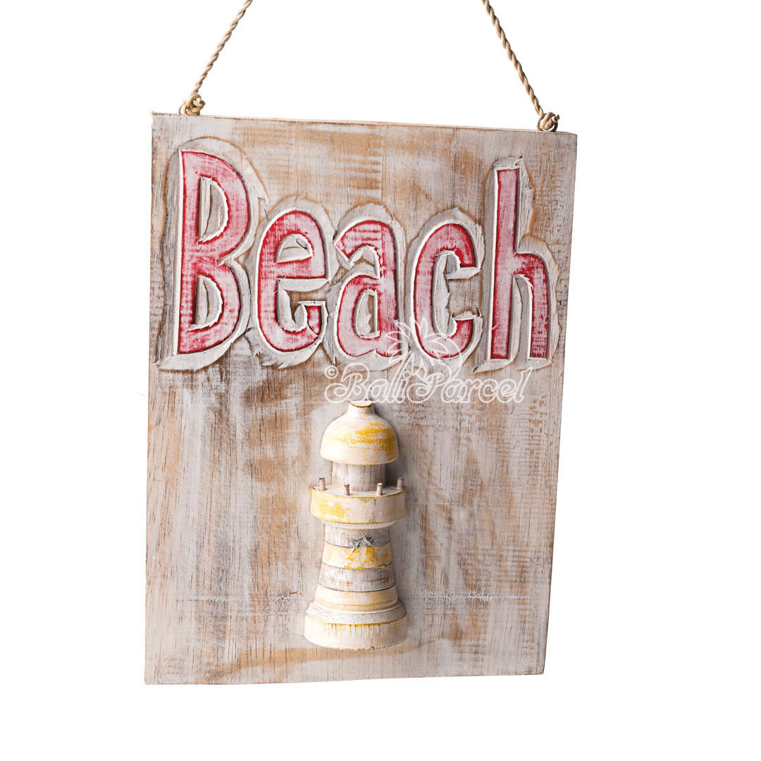 Wooden Wall Hanging, Handmade From Albesia Wood