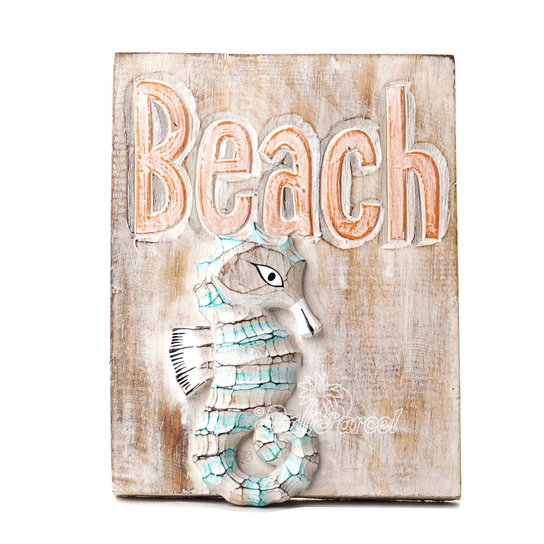 Wooden Wall Hanging, Handmade From Albesia Wood