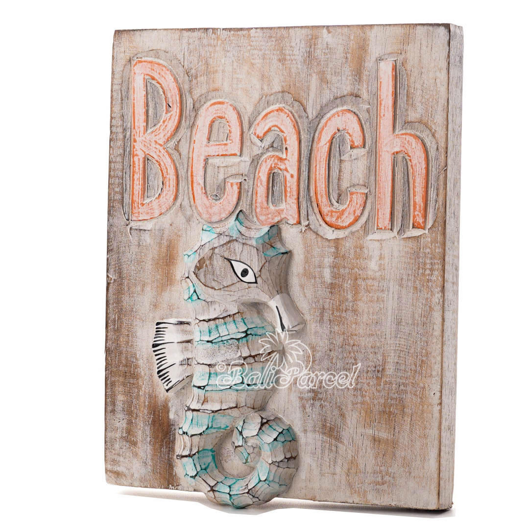 Wooden Wall Hanging, Handmade From Albesia Wood