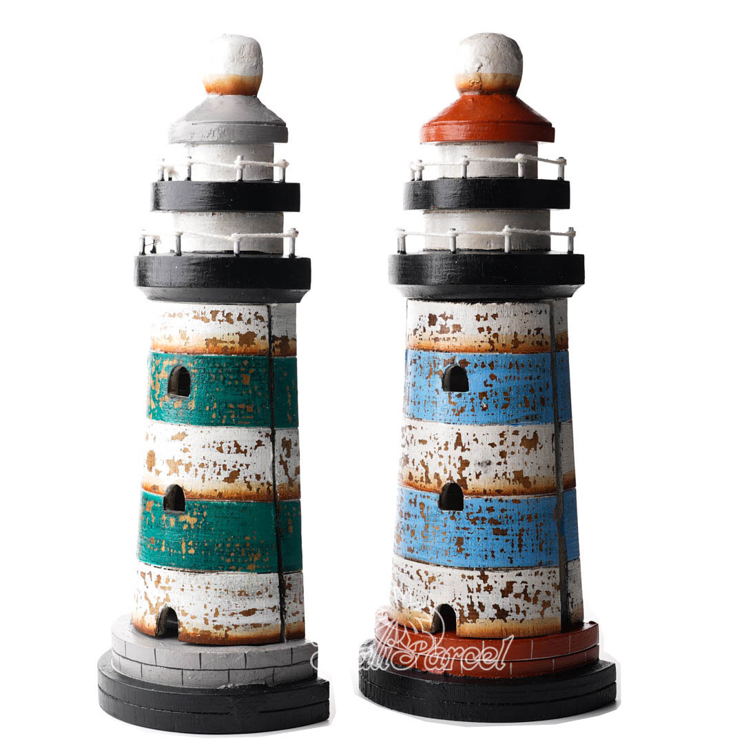 Wooden Tower, Handmade From Albesia Wood