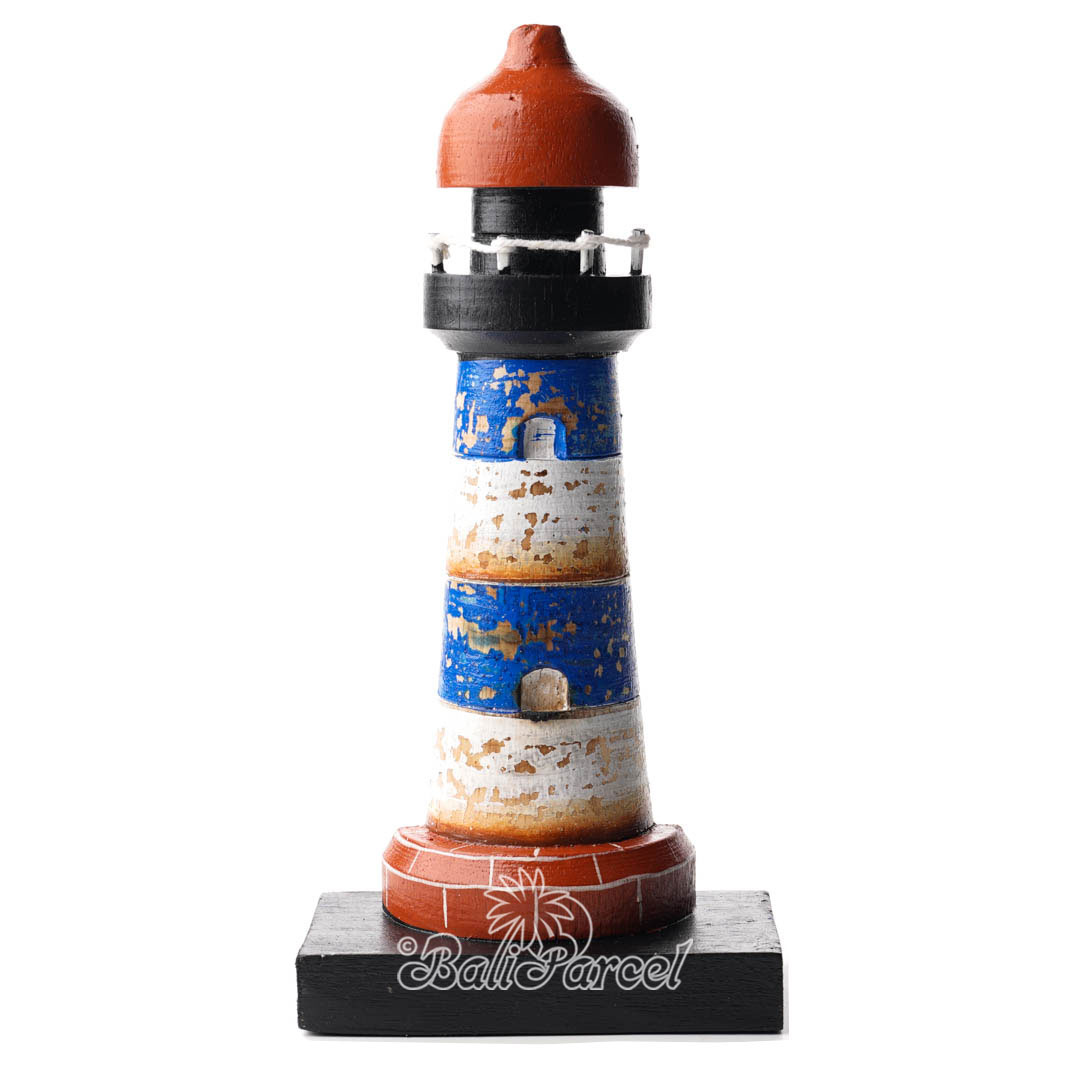 Wooden Tower, Handmade From Albesia Wood