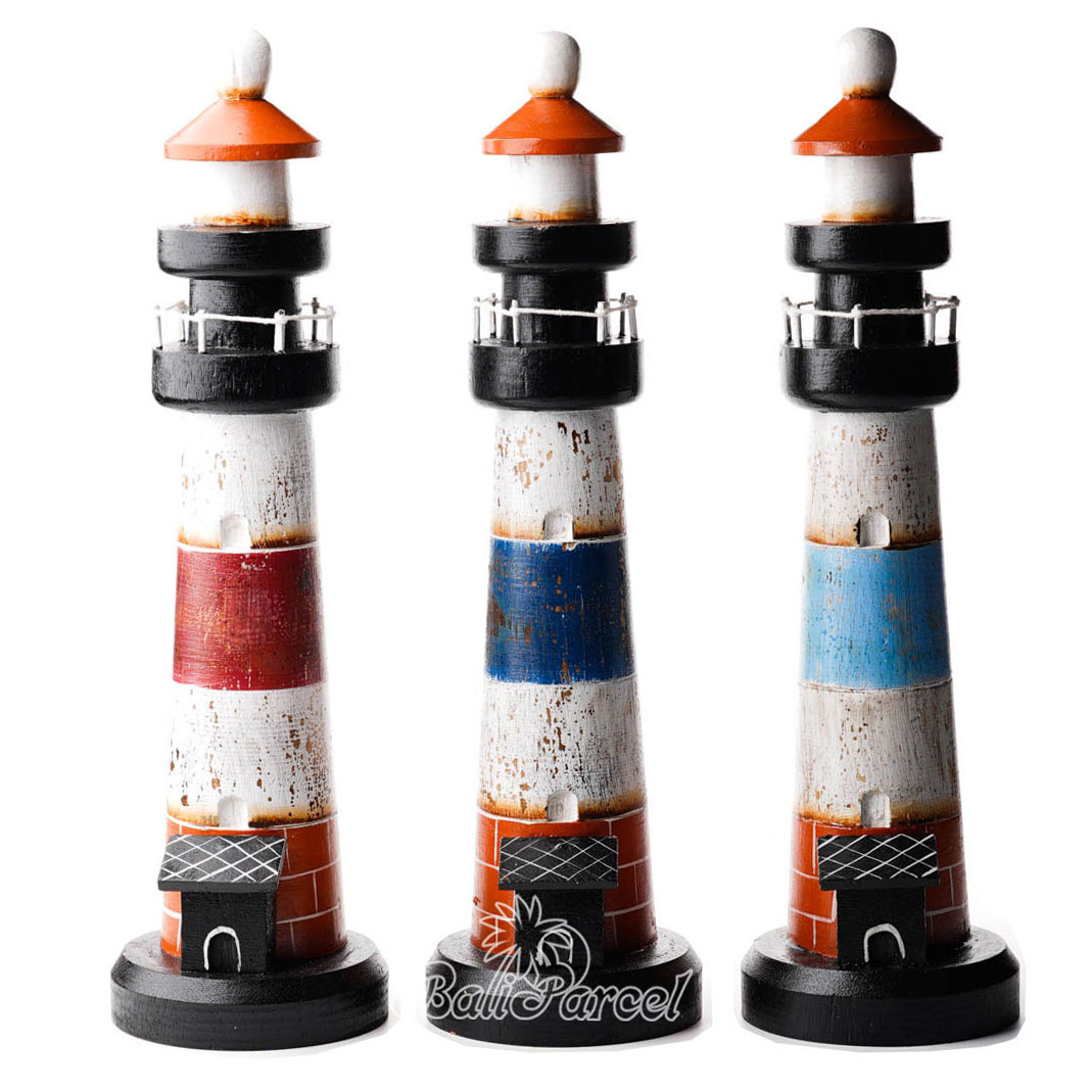 Wooden Tower, Handmade From Albesia Wood